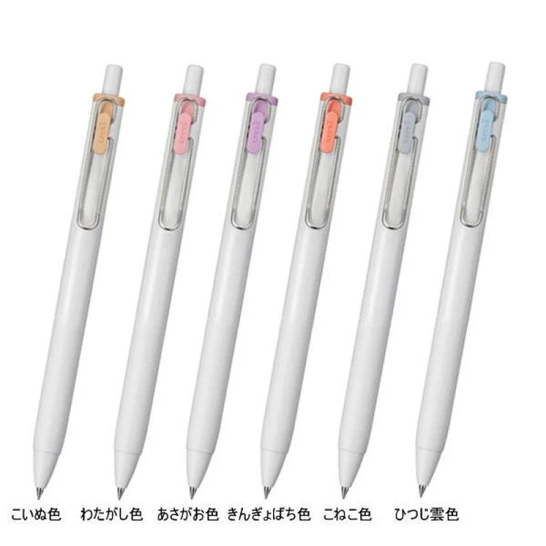 [Limited Edition] Uni-Ball One Gel Pen - Summer Yuru Matope - 6 Colors - 0.5/0.38mm