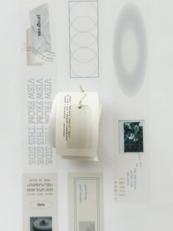 Nyret, Auckland, NZ, new zealand, blue, washi tape, sticker