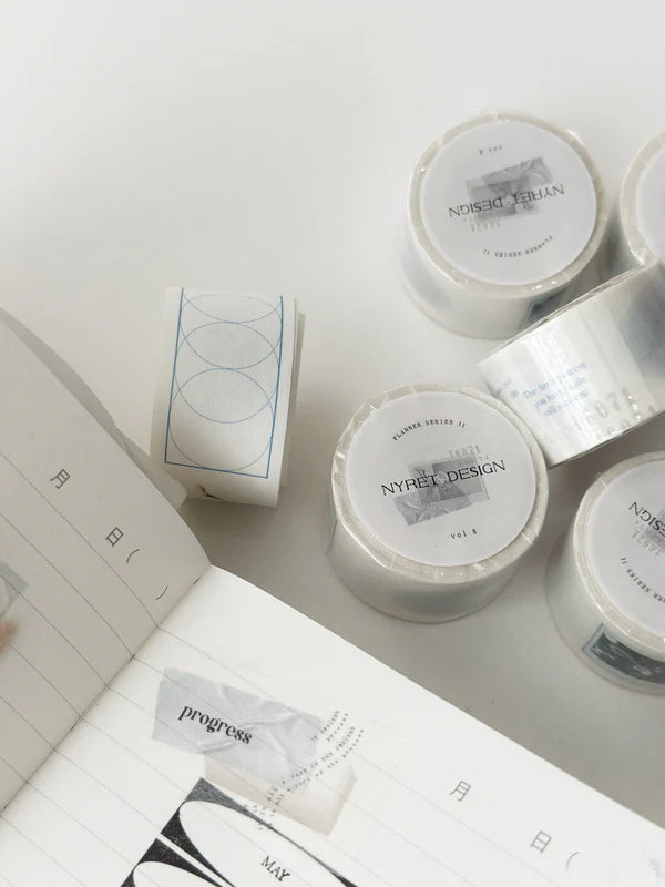 (NEW) Nyret Tape B - Blue | Washi Tape