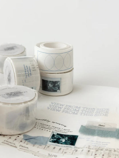 (NEW) Nyret Tape B - Blue | Washi Tape