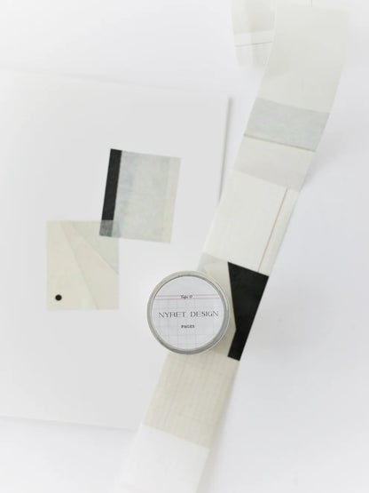 (NEW) Nyret Tape O - Pages | Washi Tape