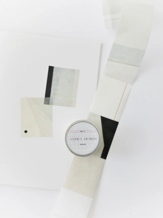 (NEW) Nyret Tape O - Pages | Washi Tape