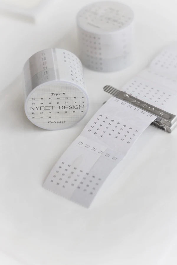 (NEW) Nyret Tape R - Calendar | Paper Note Tape