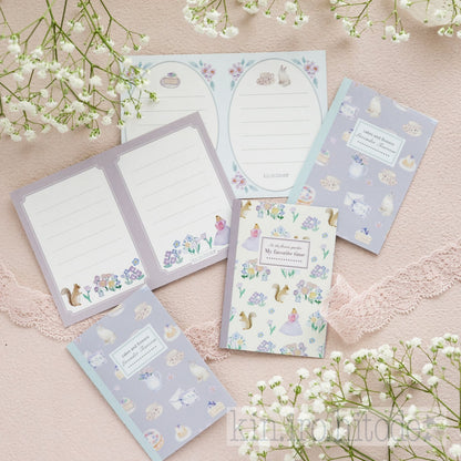 (NEW) Kin.iro.hitode - The Squirrel and The Garden × Lavender Tearoom | Message Card