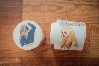 The song of hundred blooms | Washi Tape