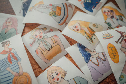 The song of hundred blooms | Washi Tape