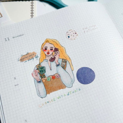 The song of hundred blooms | Washi Tape