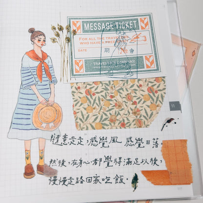 The song of hundred blooms | Washi Tape