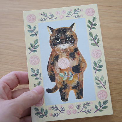 Tortoiseshell Cat | Postcard