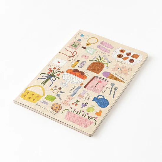 (NEW) Midori Yuru Log Notebook B6 - My Life - Dot Grid