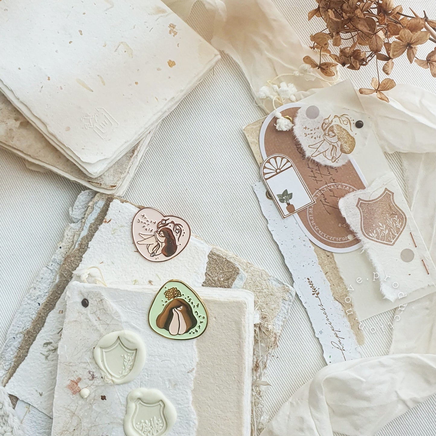 Self Care Journal Clips (2 designs)