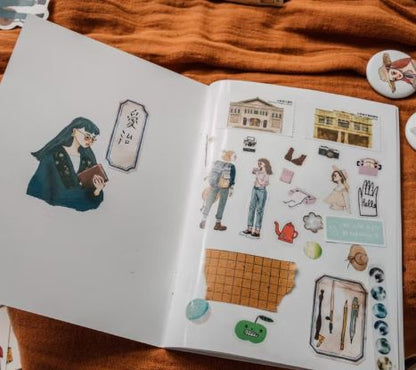 (NEW) Memories | B6 Sticker Collection Book