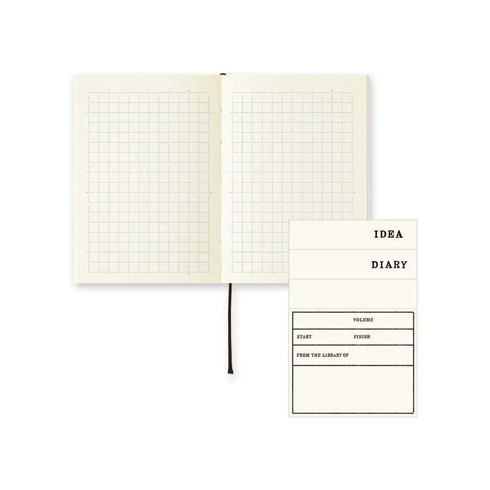 (NEW) Midori MD Notebook A7 - Grid