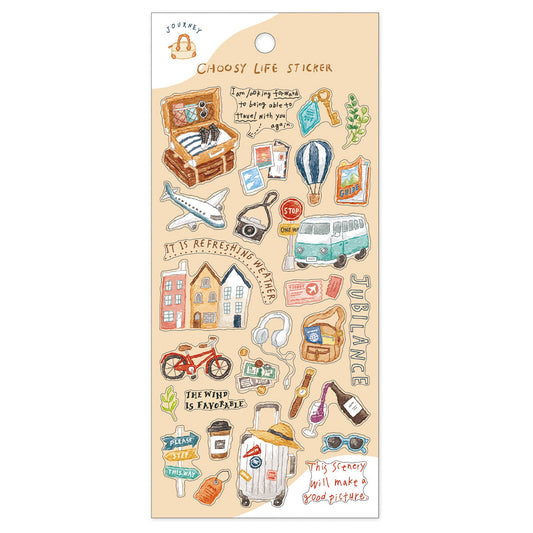 (NEW) Mindwave - Choosey Life - Journey | Sticker Sheet