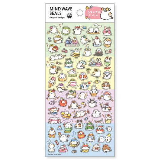 (NEW) Mindwave - Long-tailed Tit Bird | Sticker Sheet