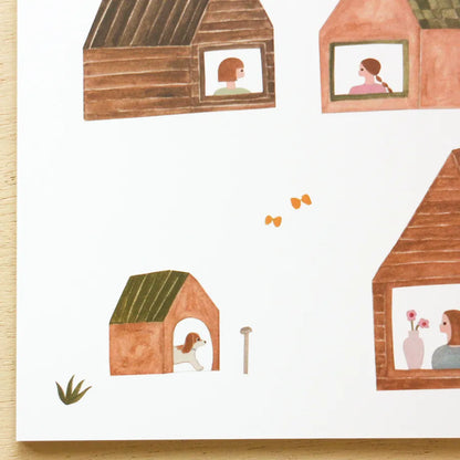 (NEW) Cozyca - Necktie Chatting | A5 Notebook - Grid