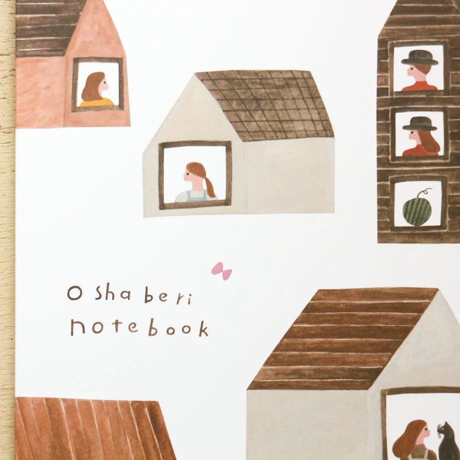 (NEW) Cozyca - Necktie Chatting | A5 Notebook - Grid