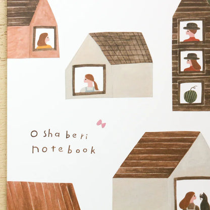 (NEW) Cozyca - Necktie Chatting | A5 Notebook - Grid