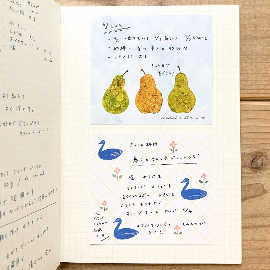 (NEW) Cozyca - Necktie Chatting | A5 Notebook - Grid