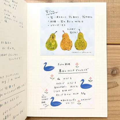 (NEW) Cozyca - Necktie Chatting | A5 Notebook - Grid