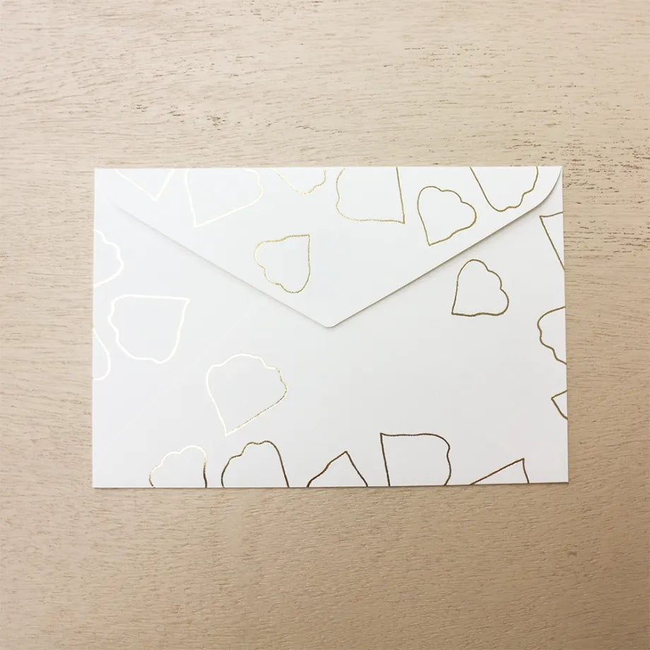 (NEW) Cozyca - Necktie Tulip | Gold Foil Birthday Card