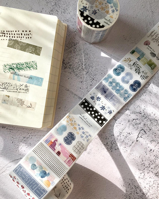 (NEW) Pion - Paragraph | Kiss Cut 5cm Washi Tape