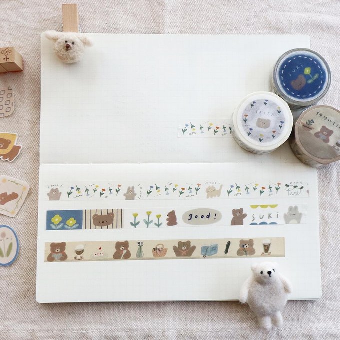 (NEW) Ranmyu Break Time | Washi Tape (10m)