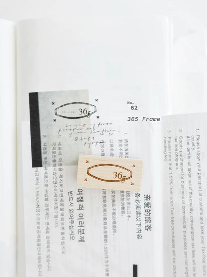 (NEW) Nyret Vol 11 One Day Series - 365 Frame | Rubber Stamp