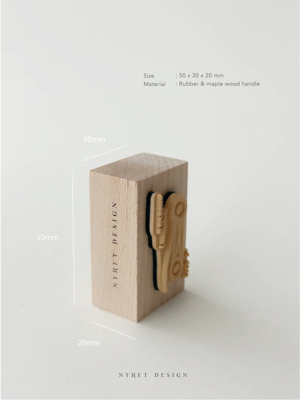 (NEW) Nyret Vol 8 Planner Series - Habit Tracker | Rubber Stamp