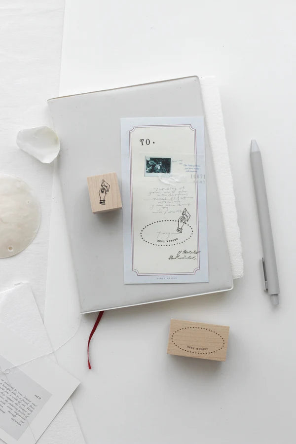 (NEW) Nyret Vol 9 Postcard Series - Joy | Rubber Stamp